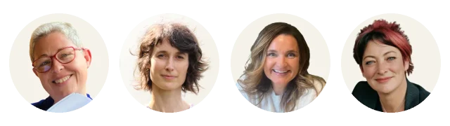 Les quatre hypnothérapeutes de Solutions Hypnose dans les Laurentides