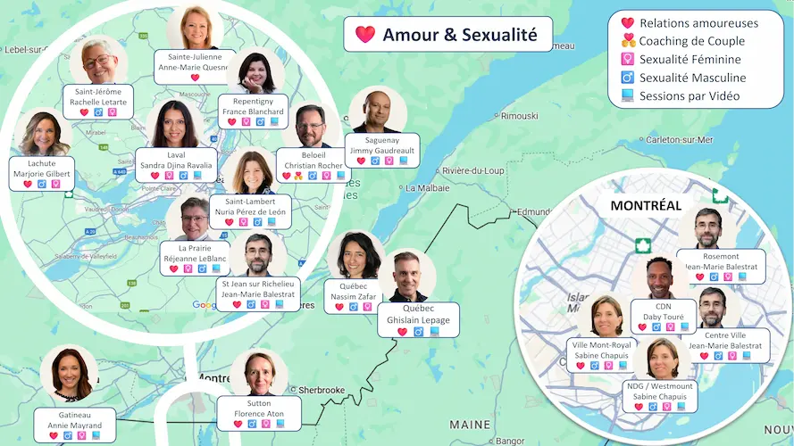 Consultations Hypnose Amour et Sexualité au Québec